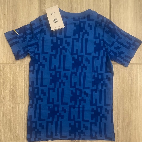 Nike Blue Barcelona Jersey Athletic Wear - Picture 3 of 6